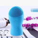 Silicone cleansing instrument pore cleaner charging face meter electric waterproof ultrasonic vibration beauty instrument massager
