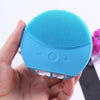 Silicone cleansing instrument pore cleaner charging face meter electric waterproof ultrasonic vibration beauty instrument massager - LendaSphere